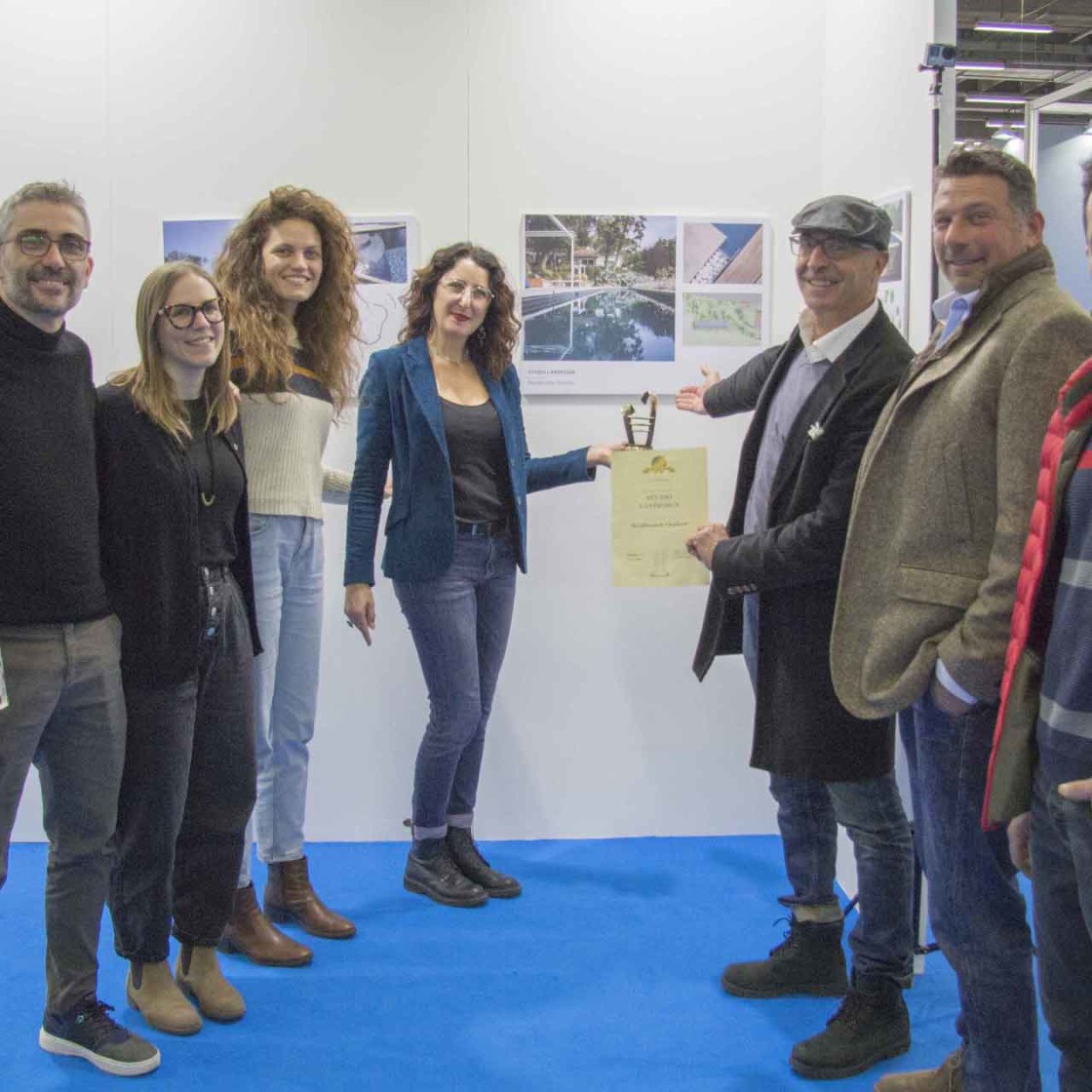 Team studio landesign vincitori Italian Pool Award